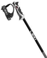 Leki Bold Lite S, dark anthracite-black-bright red