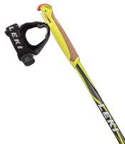 Leki CC 300, black-white-anthracite-yellow