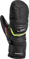Leki Griffin 3D Junior Mitt, black-yellow
