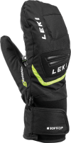 Leki Griffin S Junior Mitt black-yellow