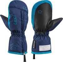 Leki Little Snow Mitt navy-sky