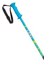 Leki Rider, bluemetallic-cyan-neonyellow