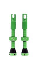 PEATY'S X CHRIS KING (MK2) EMERALD TUBELESS VALVES 42MM (PTV2-42-EMR-12)